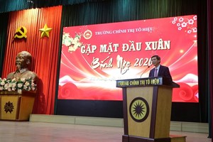 Trường Chính trị Tô Hiệu tổ chức gặp mặt đầu Xuân Bính Ngọ 2026
